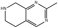 2-甲基-5,6,7,8-四氢吡啶并[3,4-D]嘧啶, 1159882-42-4, 结构式