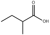 2-甲基丁酸, 116-53-0, 结构式