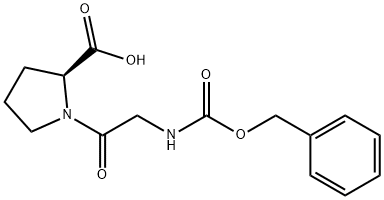 Z-甘氨酸-脯氨酸, 1160-54-9, 结构式