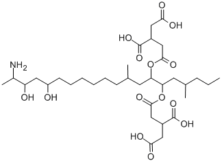 フモニシンB2標準液 化学構造式