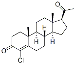 4-Chloropregn-4-ene-3,20-dione Structure