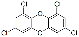 1,3,7,9-四氯二苯并-对-二恶英 结构式