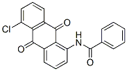 N-(5-chloro-9,10-dihydro-9,10-dioxo-1-anthryl)benzamide 结构式