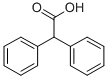 2,2-二苯基乙酸, 117-34-0, 结构式