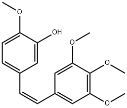 2-メトキシ-5-[(Z)-2-(3,4,5-トリメトキシフェニル)エテニル]フェノール