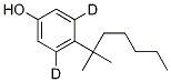4-叔辛基苯酚-3,5-D2 结构式