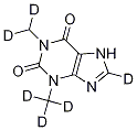 茶碱-D6, 117490-39-8, 结构式