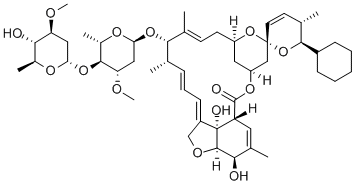 多拉菌素, 117704-25-3, 结构式