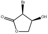 (3S,4S)-3-BroMo-4-hydroxydihydrofuran-2-one Structure