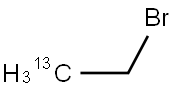 乙基溴-2-13C, 117890-45-6, 结构式