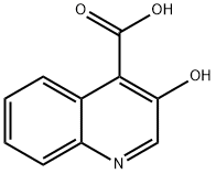 3-羟基喹啉-4-羧酸, 118-13-8, 结构式