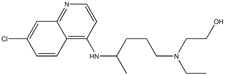 羟基氯喹 结构式