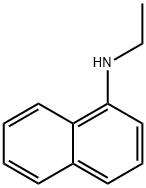 N-エチル-1-ナフチルアミン 化学構造式