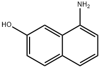 1-氨基-7-萘酚, 118-46-7, 结构式