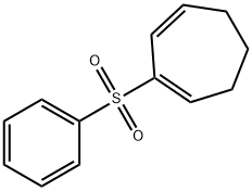 2-苯磺酰-1,3-环庚二烯 结构式