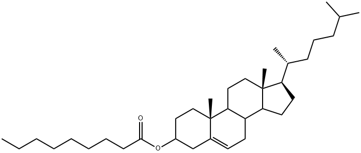 ペラルゴン酸コレステロール 化学構造式