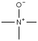 トリメチルアミンN-オキシド (無水) 化学構造式