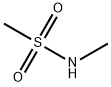 N-メチル メタンスルホン酸アミド 化学構造式