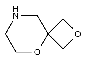 2,5-Dioxa-8-aza-spiro[3,5]nonane, 1184185-17-8, 结构式