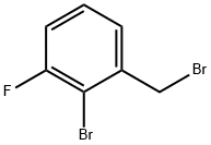 2-溴-3-氟溴苄 结构式