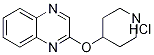 2-(piperidin-4-yloxy)quinoxaline hydrochloride, 98+% C13H16ClN3O, MW: 265.74 Structure
