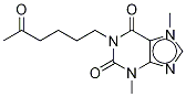 已酮可可碱-D6, 1185878-98-1, 结构式
