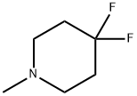 4,4-Difluoro-1-methylpiperidine Structure