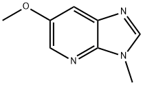 6-メトキシ-3-メチル-3H-イミダゾ[4,5-B]ピリジン 化学構造式
