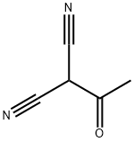 アセチルマロノニトリル 化学構造式