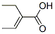 2-エチルクロトン酸 化学構造式