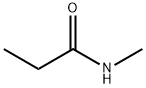 N-メチルプロピオンアミド 化学構造式