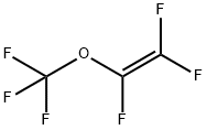 (トリフルオロビニル)(トリフルオロメチル)エーテル 化学構造式