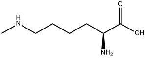N6-メチル-L-リシン 化学構造式