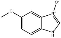 1H-Benzimidazole,5-methoxy-,3-oxide(9CI) Struktur