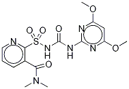 ニコスルフロン‐D6 化学構造式