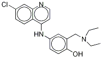 Amodiaquine-d10 结构式
