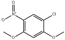 1-CHLORO-2,4-DIMETHOXY-5-NITROBENZENE, 119-21-1, 结构式