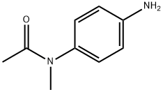 N1-(4-アミノフェニル)-N1-メチルアセトアミド 化学構造式