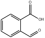 フタルアルデヒド酸 化学構造式