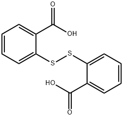 2,2'-ジチオジ安息香酸 化学構造式
