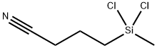 4-[ジクロロ(メチル)シリル]ブタンニトリル 化学構造式