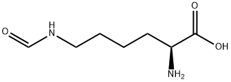 Nε-ホルミル-L-リジン 化学構造式