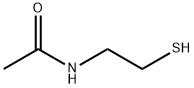 2-(アセチルアミノ)エタンチオール 化学構造式