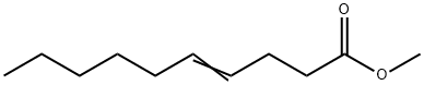 4-Decenoic acid methyl ester 结构式
