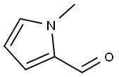 1-メチル-2-ピロールカルボキシアルデヒド 化学構造式