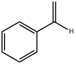 スチレン‐Α‐D1 化学構造式