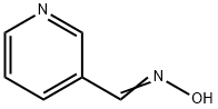 ピリジン-3-カルボアルデヒドオキシム 化学構造式
