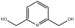 2,6-ピリジンジメタノール 化学構造式