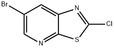 6-溴-2-氯噻唑并[5,4-B]吡啶, 1196151-70-8, 结构式