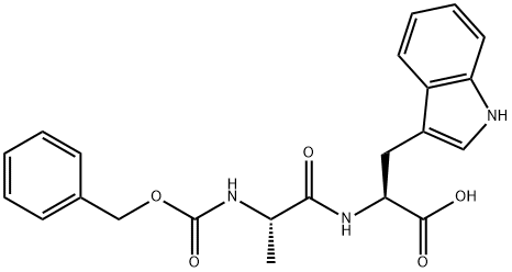 Z-ALA-TRP-OH, 119645-65-7, 结构式